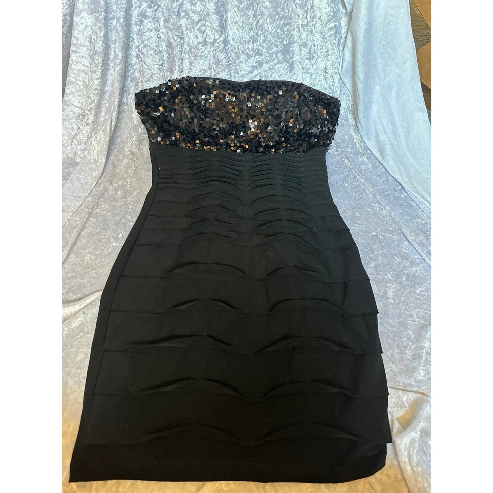 Black B Darlin mini dress